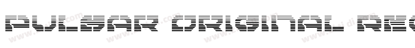 Pulsar Original Reg字体转换 Pulsar Original Reg字体转换
